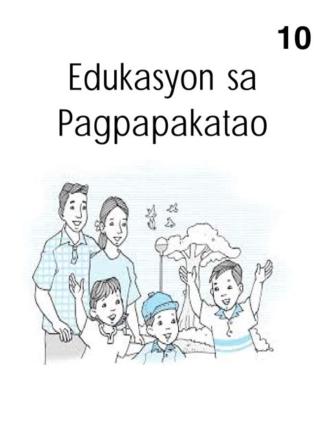 Grade 8 Edukasyon sa Pagpapakatao Modyul: Sarili at Lipunan .